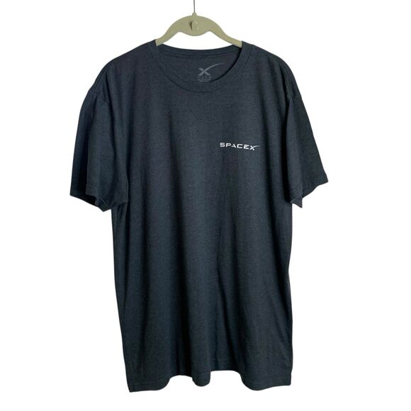 Vintage SpaceX Falcon 1 Authentic 2008 Tee Team Issued Space Rocketry Gray Large - Picture 8 of 12